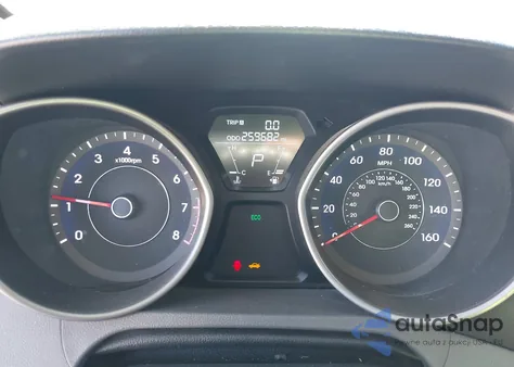 2013 Hyundai Elantra Gls z USA, uszkodzony, nr VIN 5NPDH4AE8DH255256